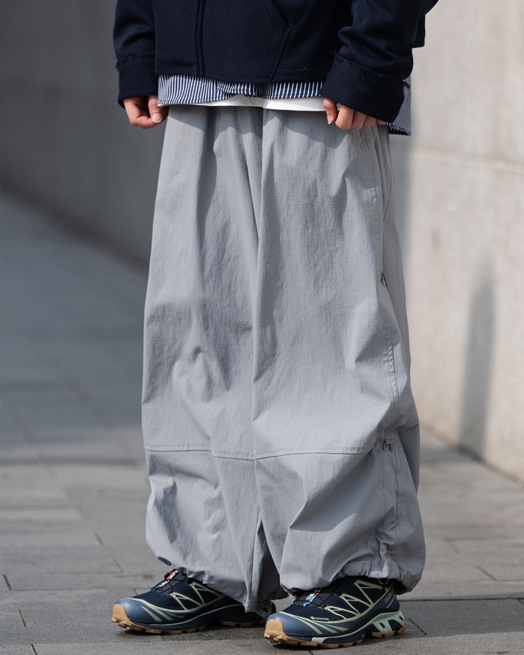 Nylon Drawstring Pants WP089