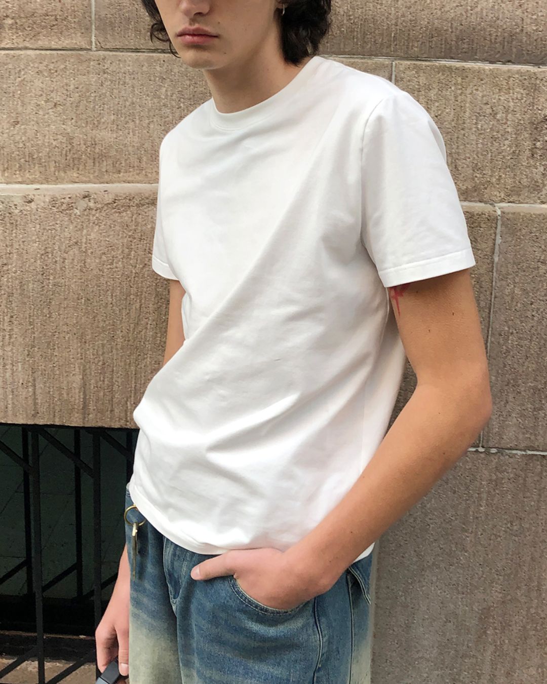 Smooth Cotton Basic T-shirt ST166