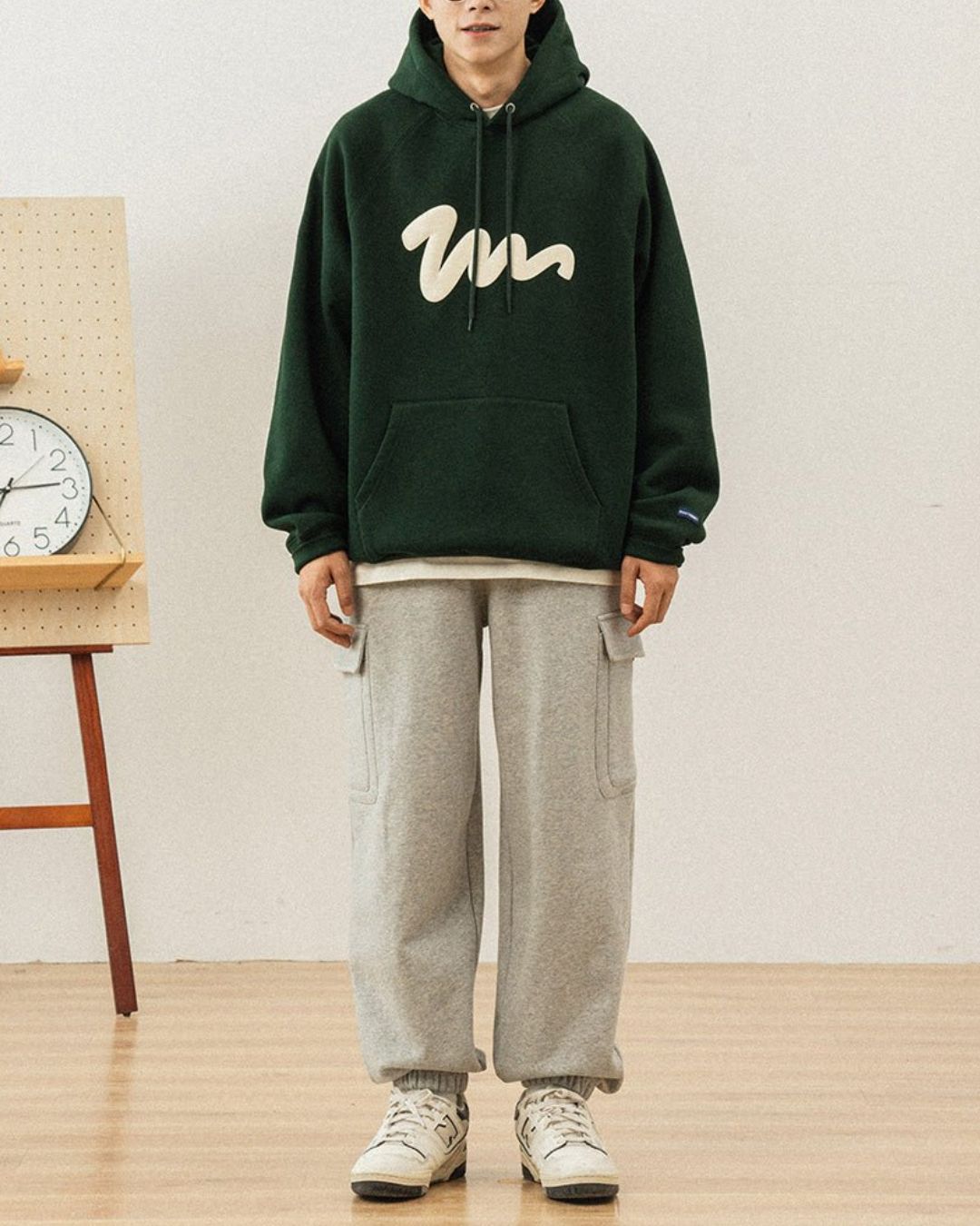 Painted Logo Hoodie HD011