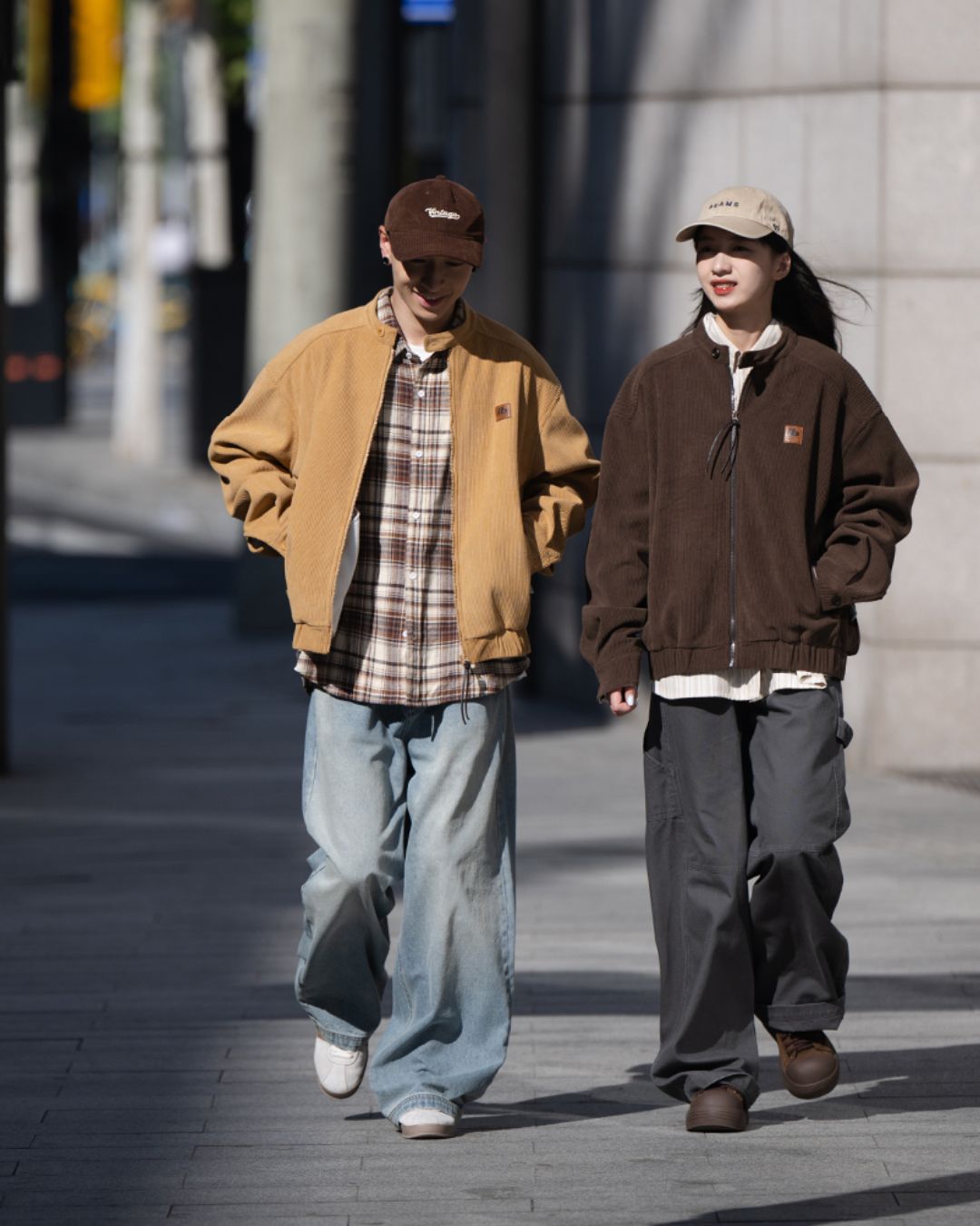 Corduroy Collar Jacket JK176