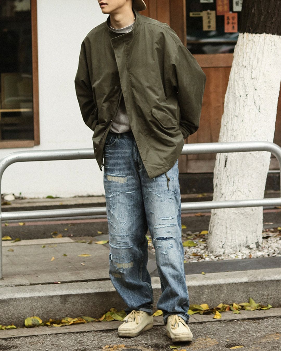 【予約販売】Windproof Stand Work Jacket JK212