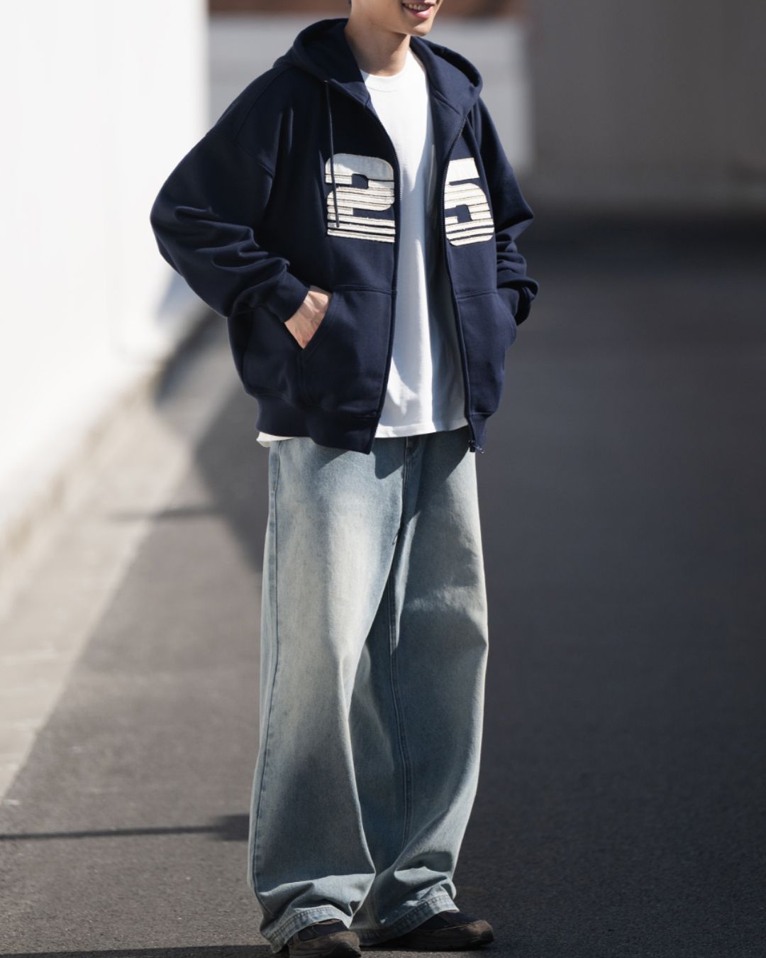 Pale Blue Washed Denim DP036