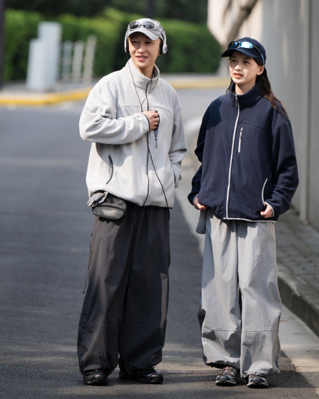 Chevron Fleece Jacket JK243