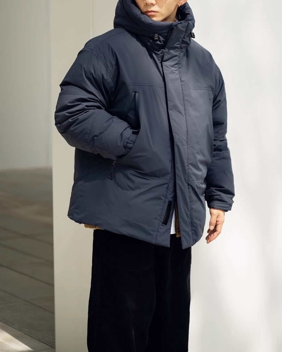 White Duck Hooded Down DW018