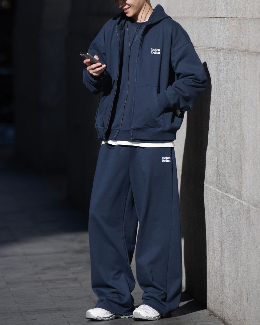 Basic Full Zip Hoodie HD076