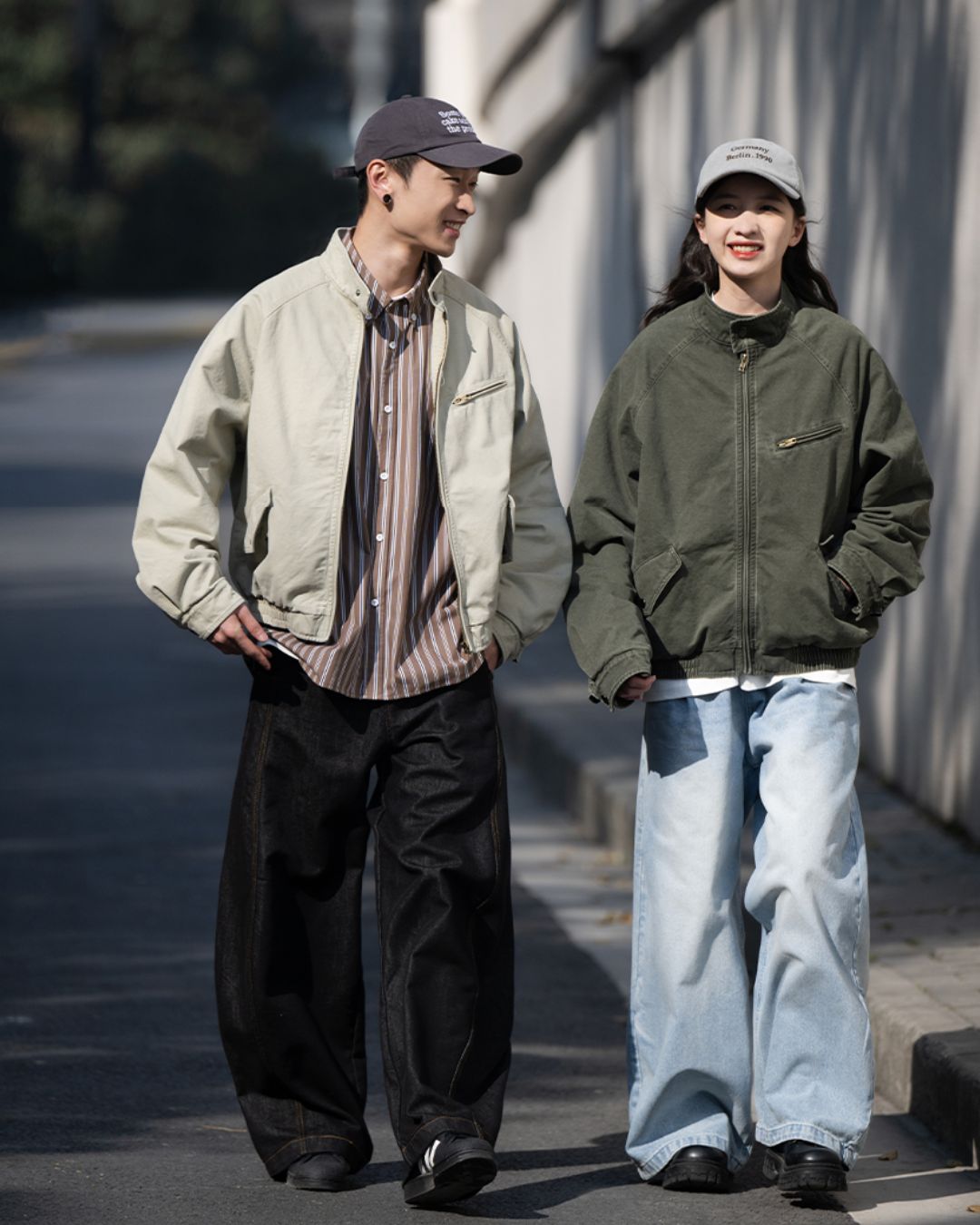 Washed Harrington Jacket JK225