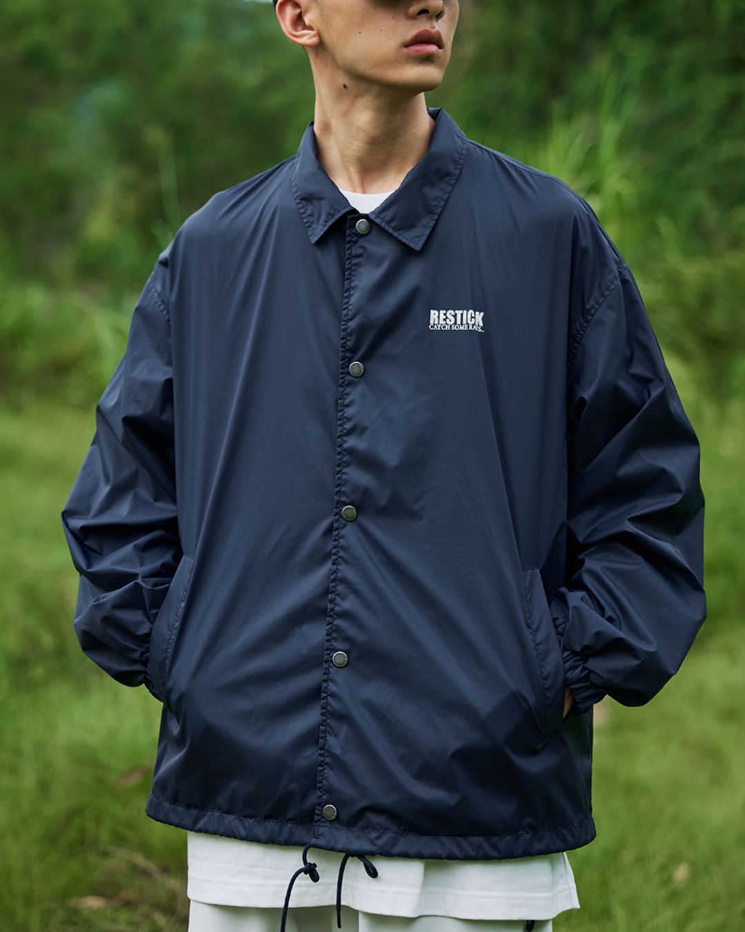 Nylon Coach Jacket JK228