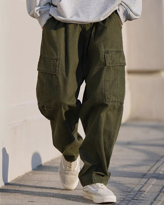 【10日以内お届け】Straight Cargo Pants CP026