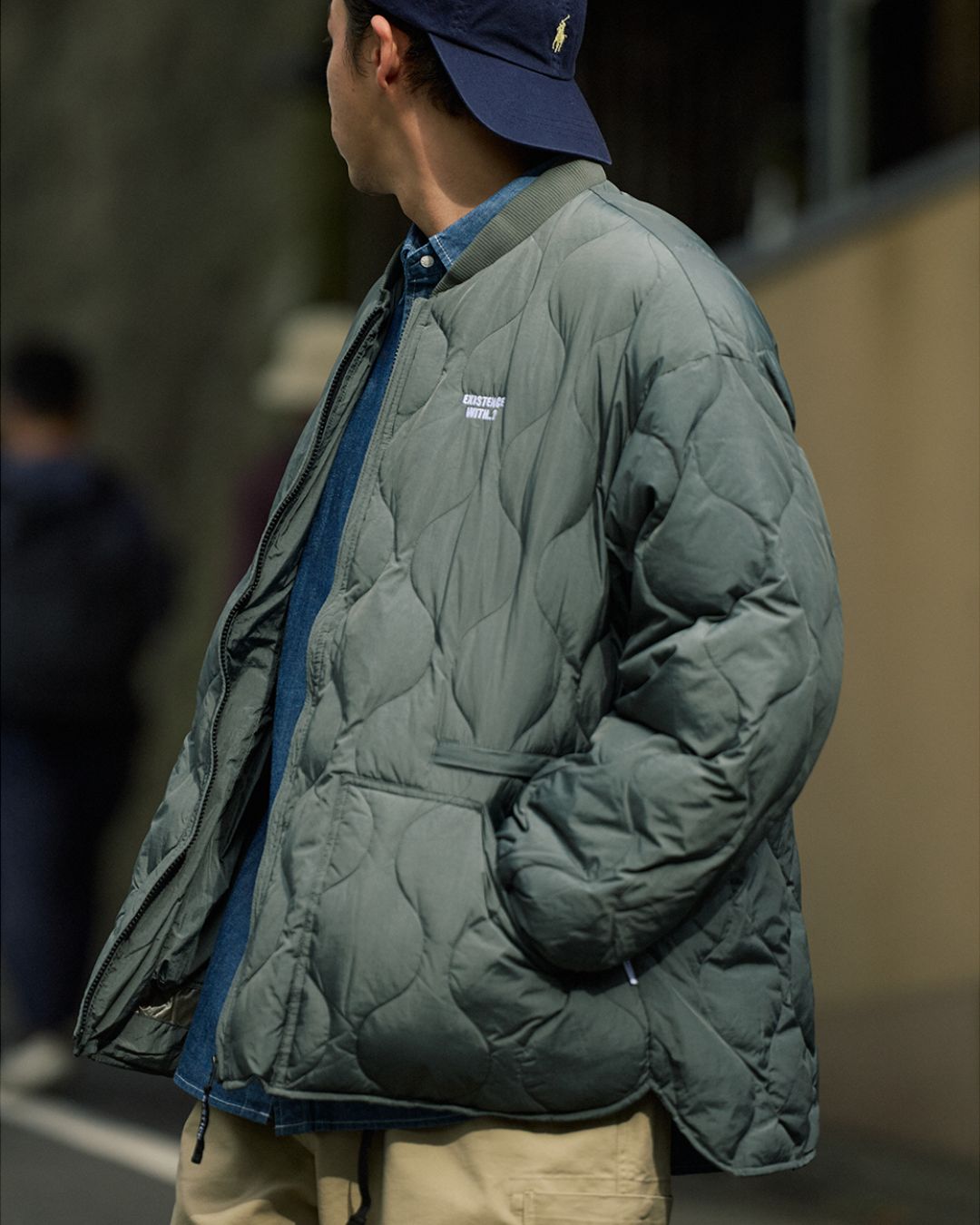 【一週間以内に発送】Quilted Down Jacket JK199