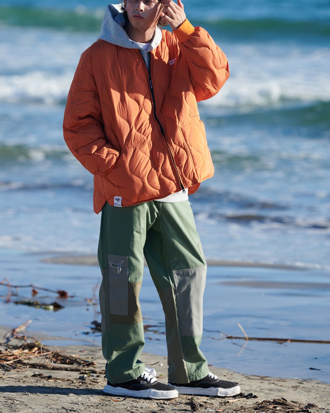 【一週間以内に発送】Quilted Down Jacket JK199
