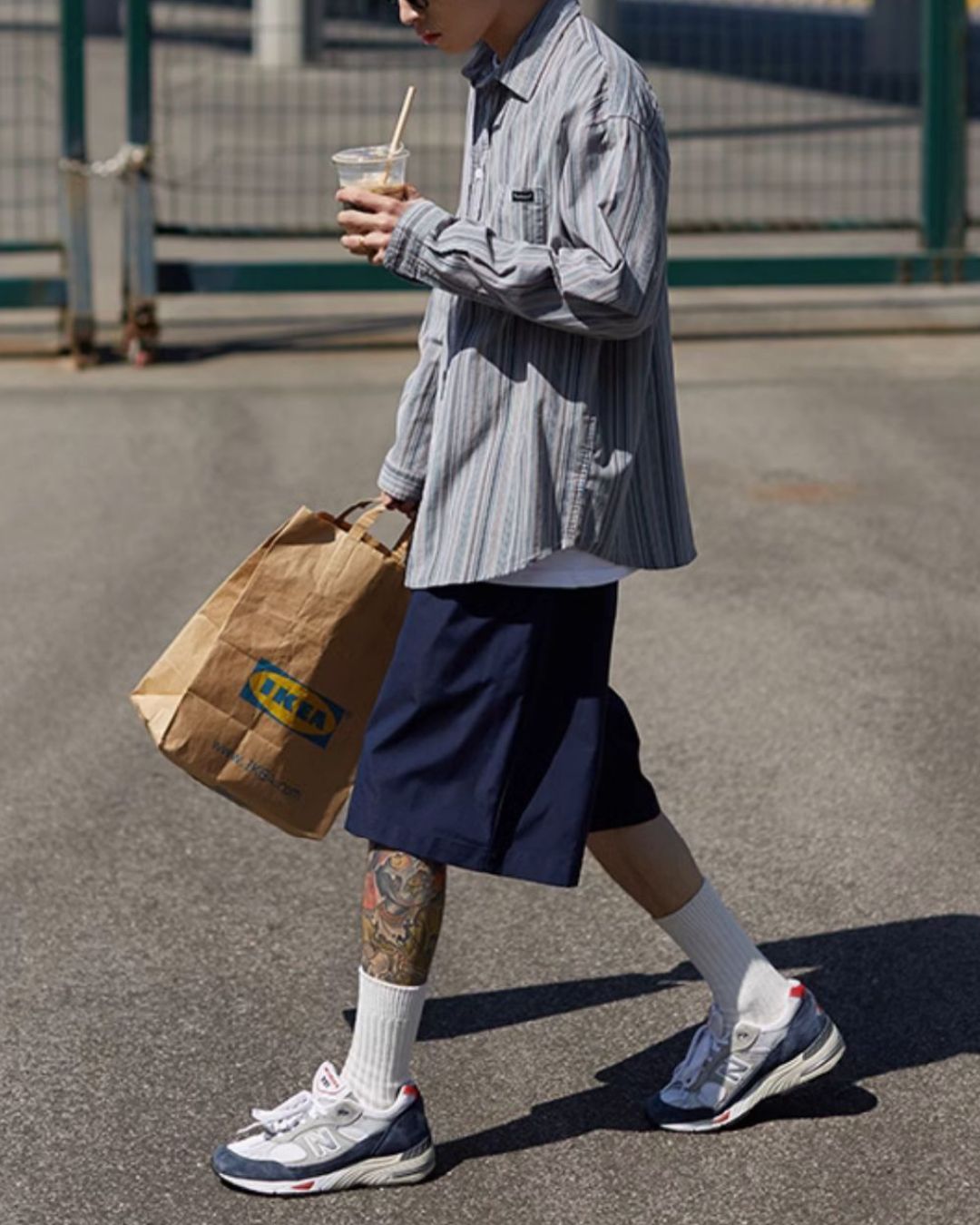 【セール】City Boy Loose Half Pants SP001