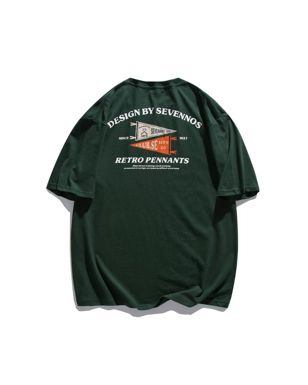 Cotton Back Print T-shirt ST069