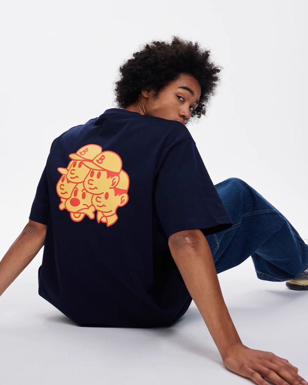 Boy & Dog T-shirt ST090