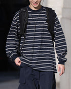 【10日以内お届け】Random Border Relaxed T-shirt LT075