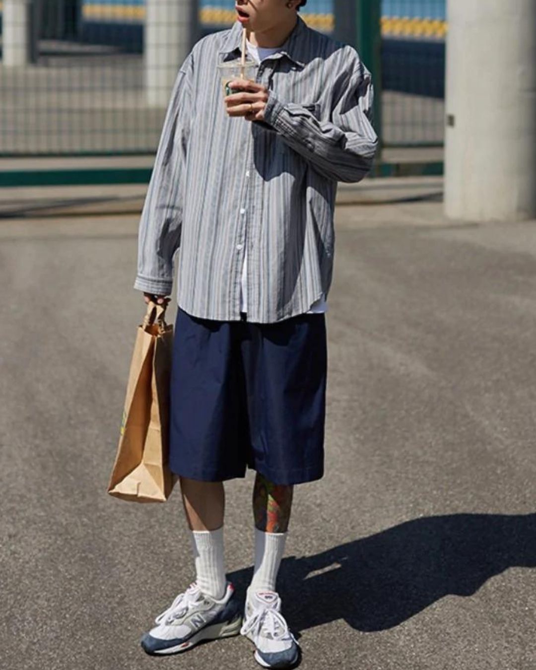 【セール】City Boy Loose Half Pants SP001