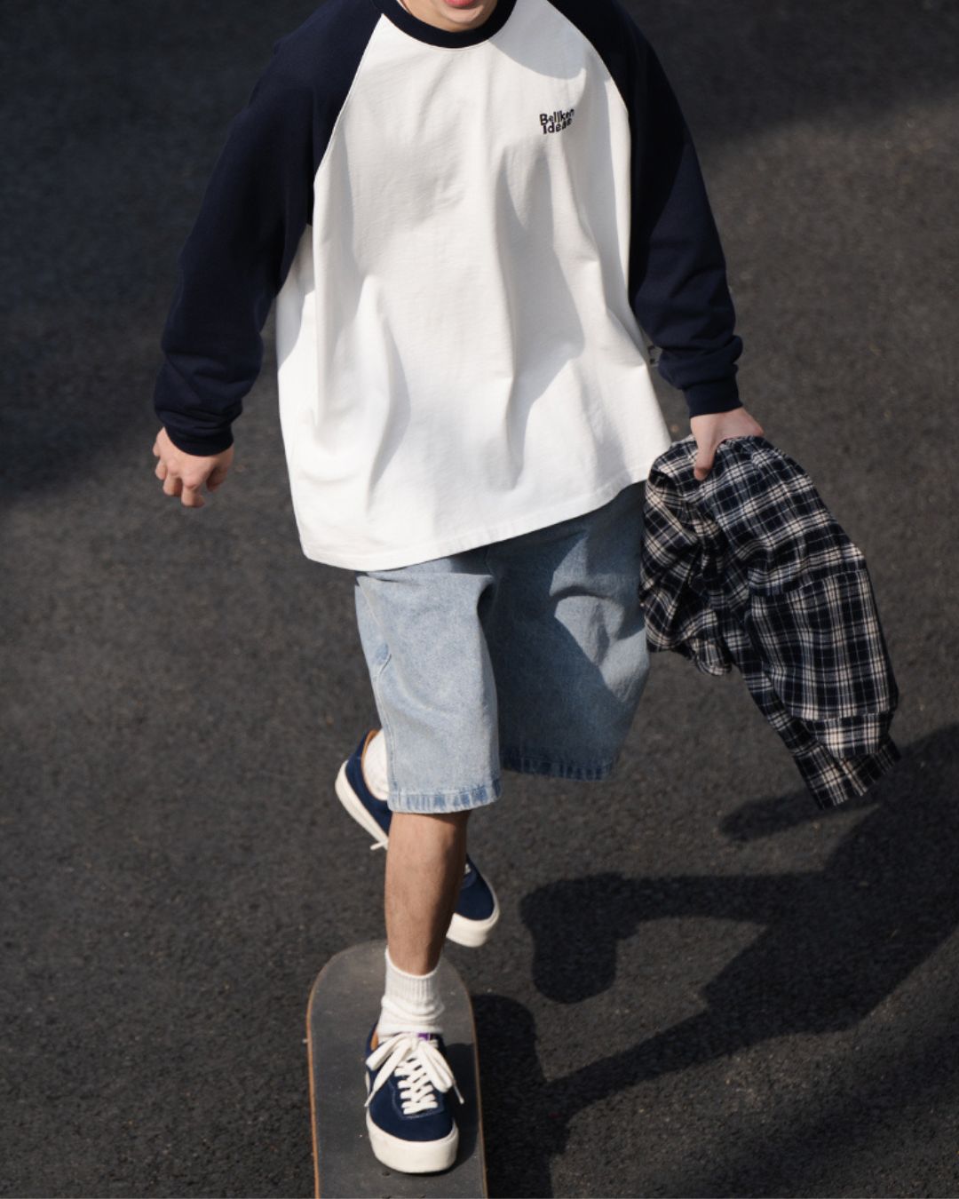 Cotton Raglan T-shirt LT015