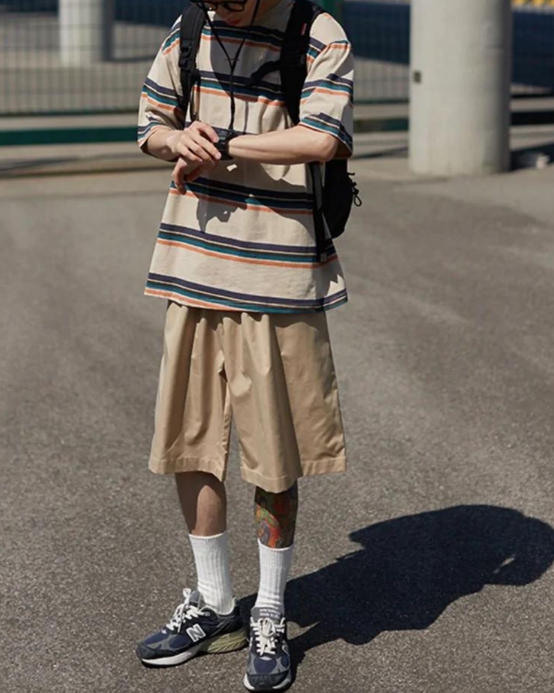 【セール】City Boy Loose Half Pants SP001