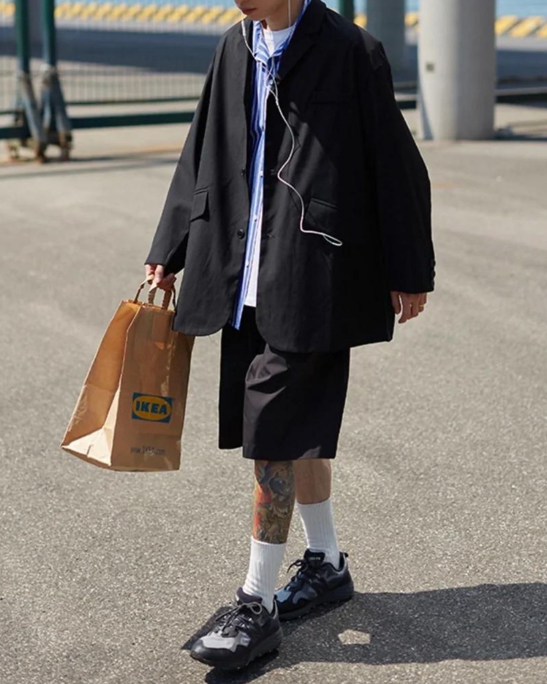 【セール】City Boy Loose Half Pants SP001