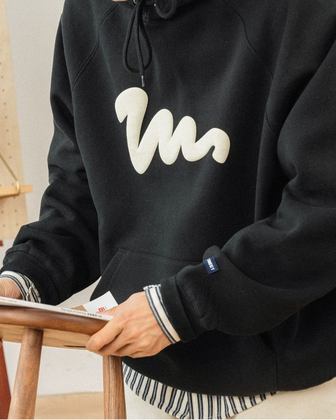 Painted Logo Hoodie HD011