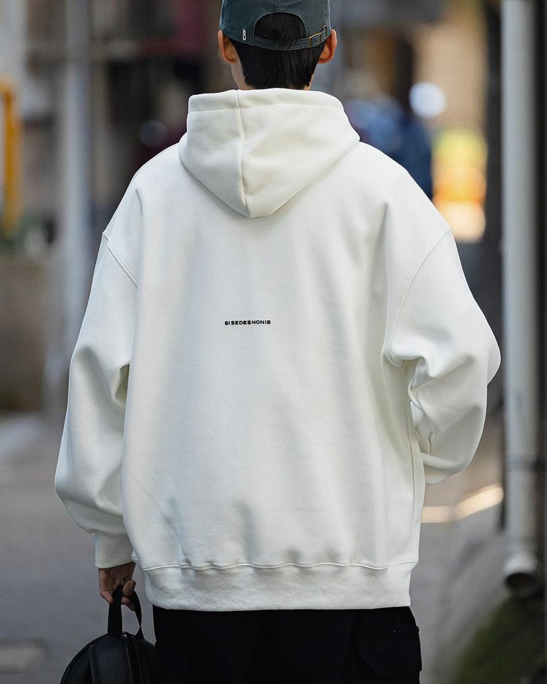 Lettered Pullover Hoodie HD019