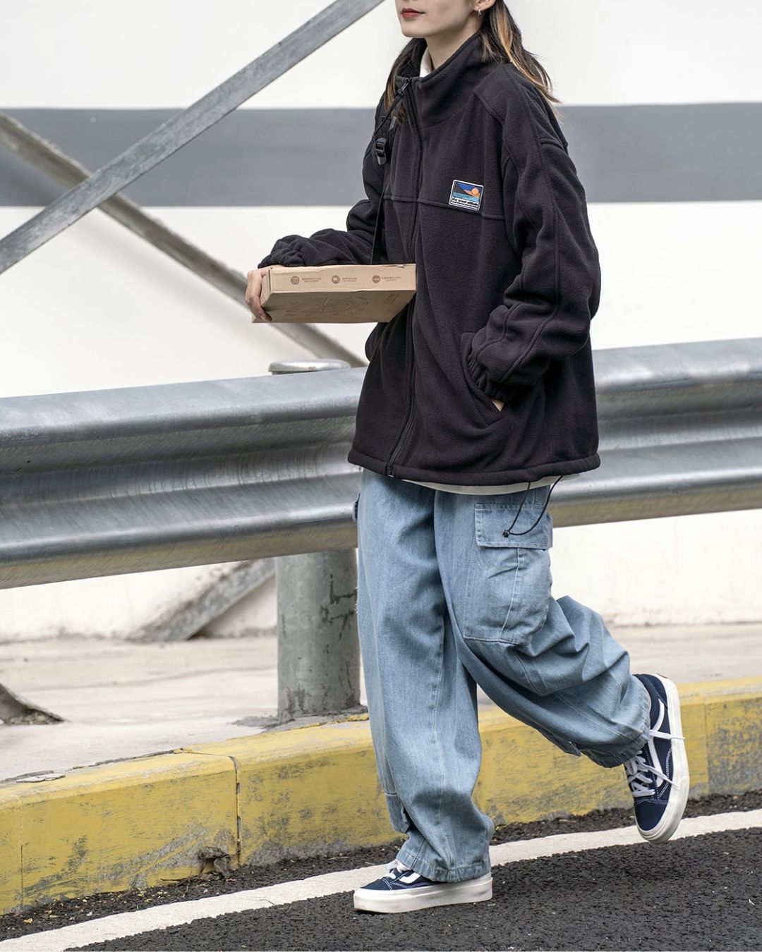 Fleece Simple Jacket JK023