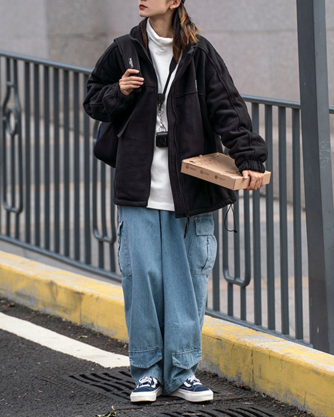 Fleece Simple Jacket JK023