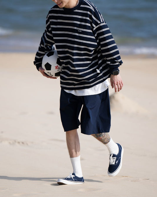 【10日以内お届け】Relaxing Border T-Shirt LT017