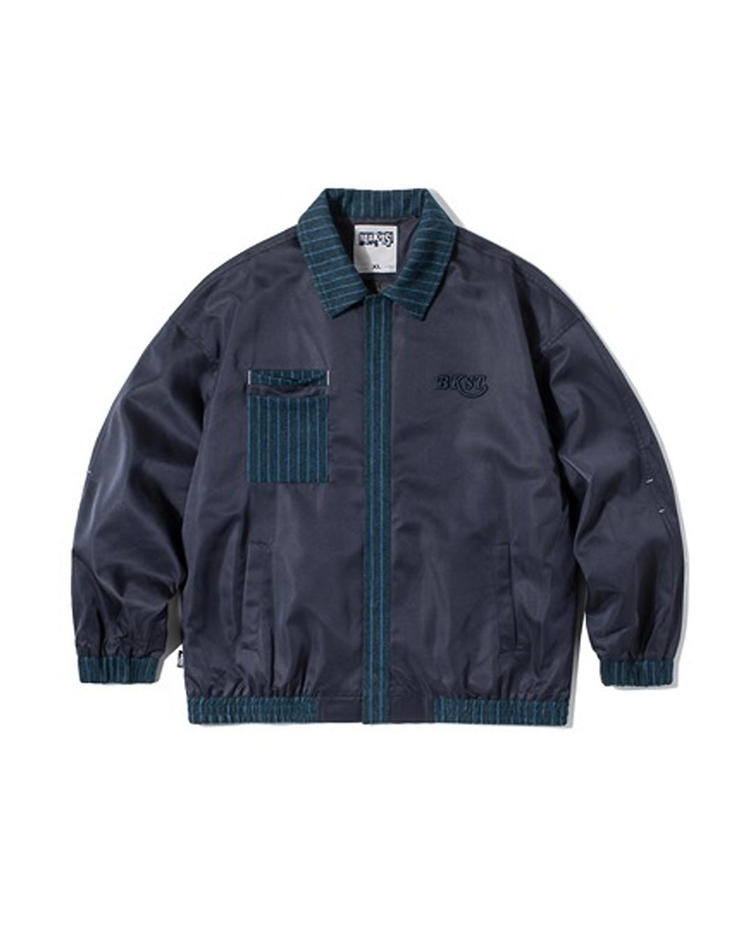 Bicolor Stitch Blouson　JK045