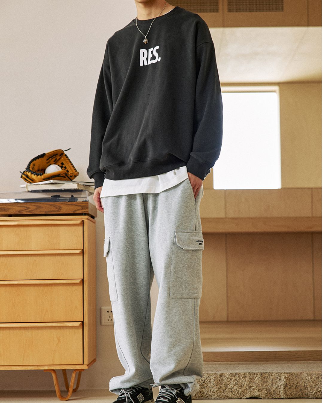 Cargo Style Sweatpants　TP026