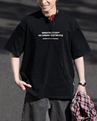 Letter Print Basic T-shirt　ST164