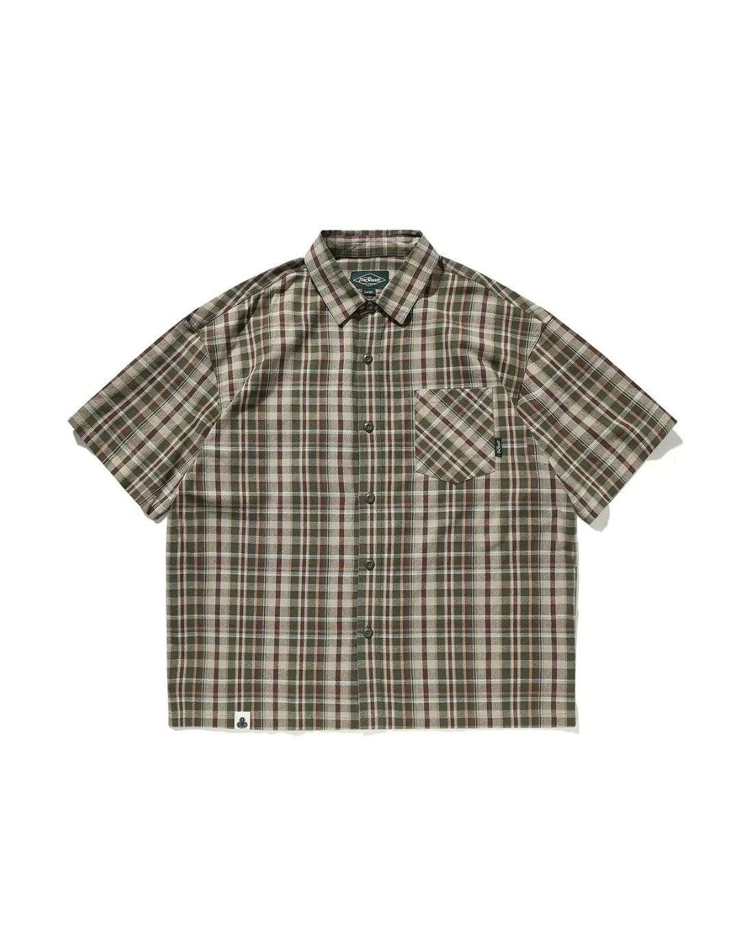 Retro Street Checked Shirt　SS053