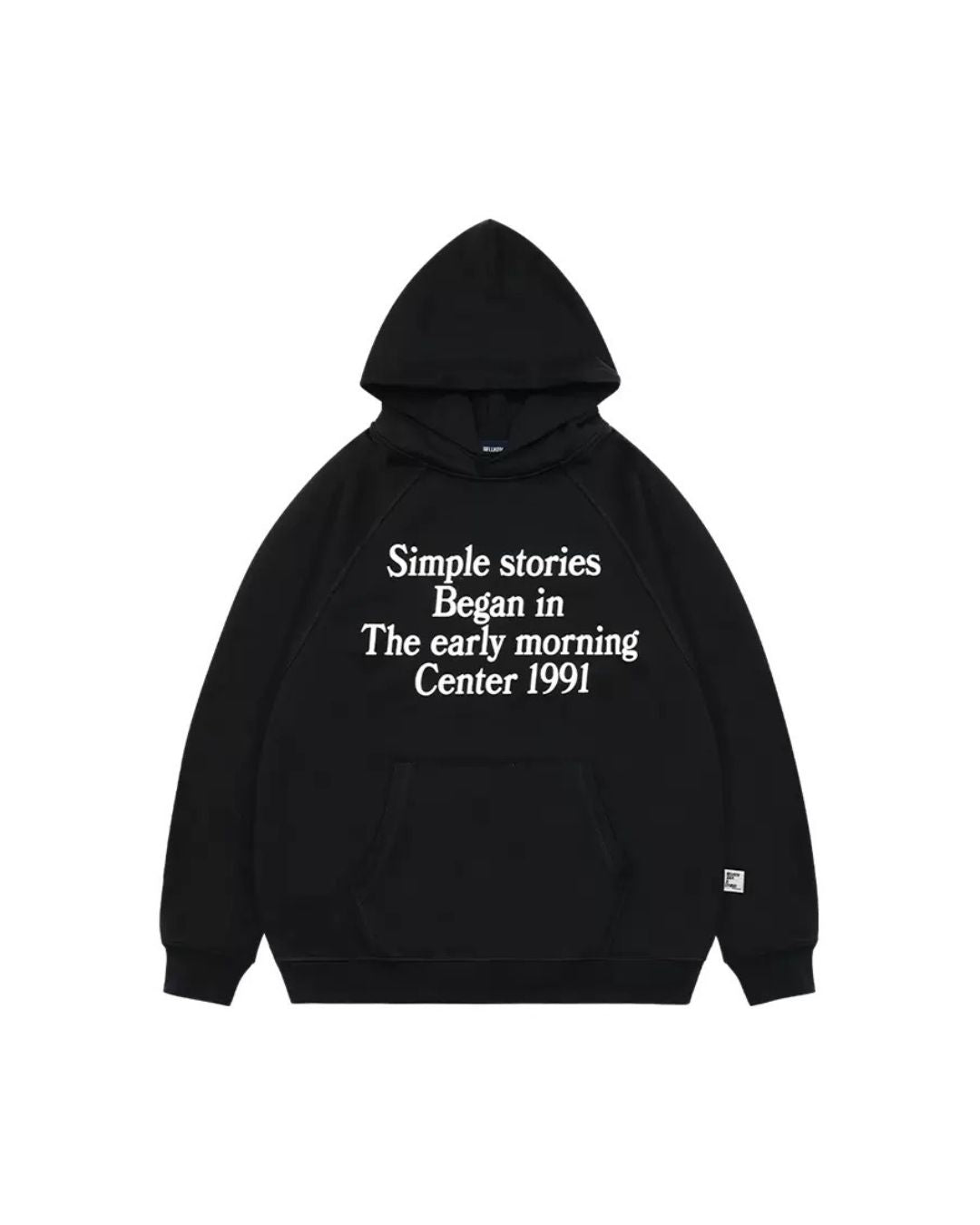 Lettering Print Hoodie　HD048