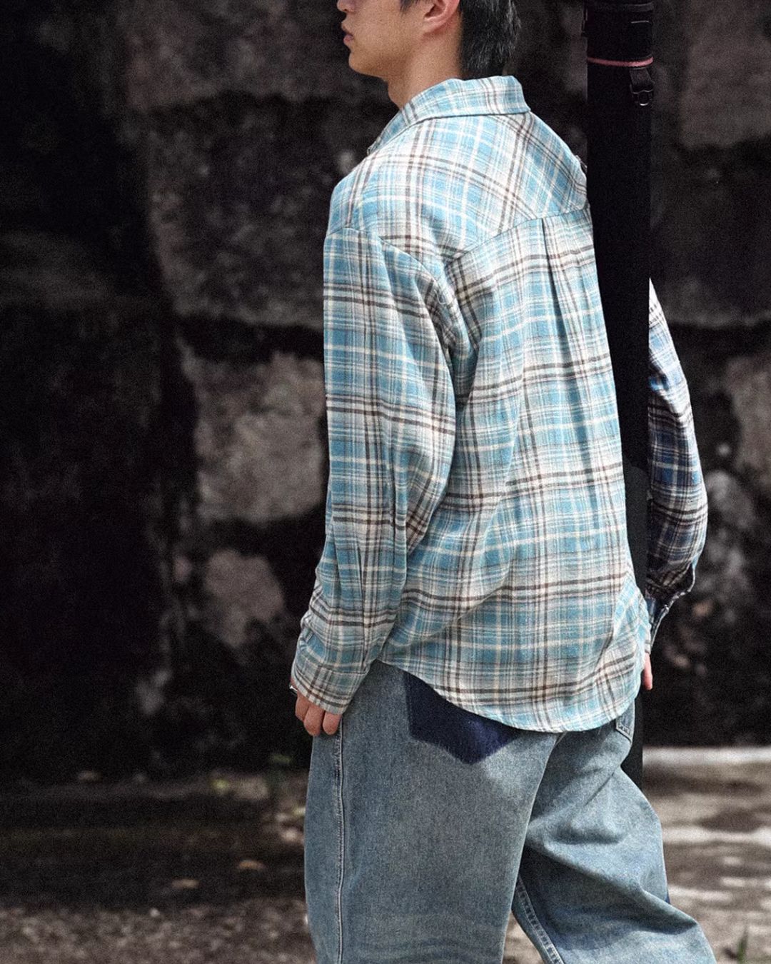 Checked Work Shirt　LS105