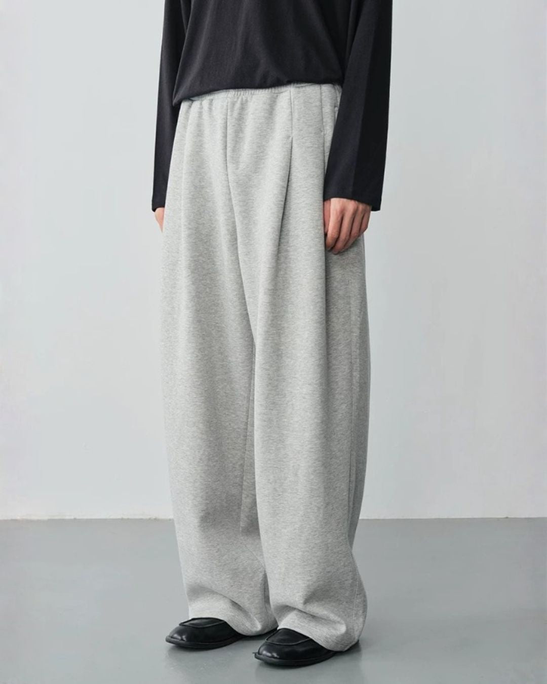 Sweat Tuck Wide Pants　TP030