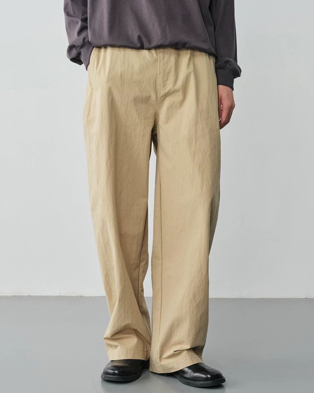 Cotton Blend Wide Pants　WP123
