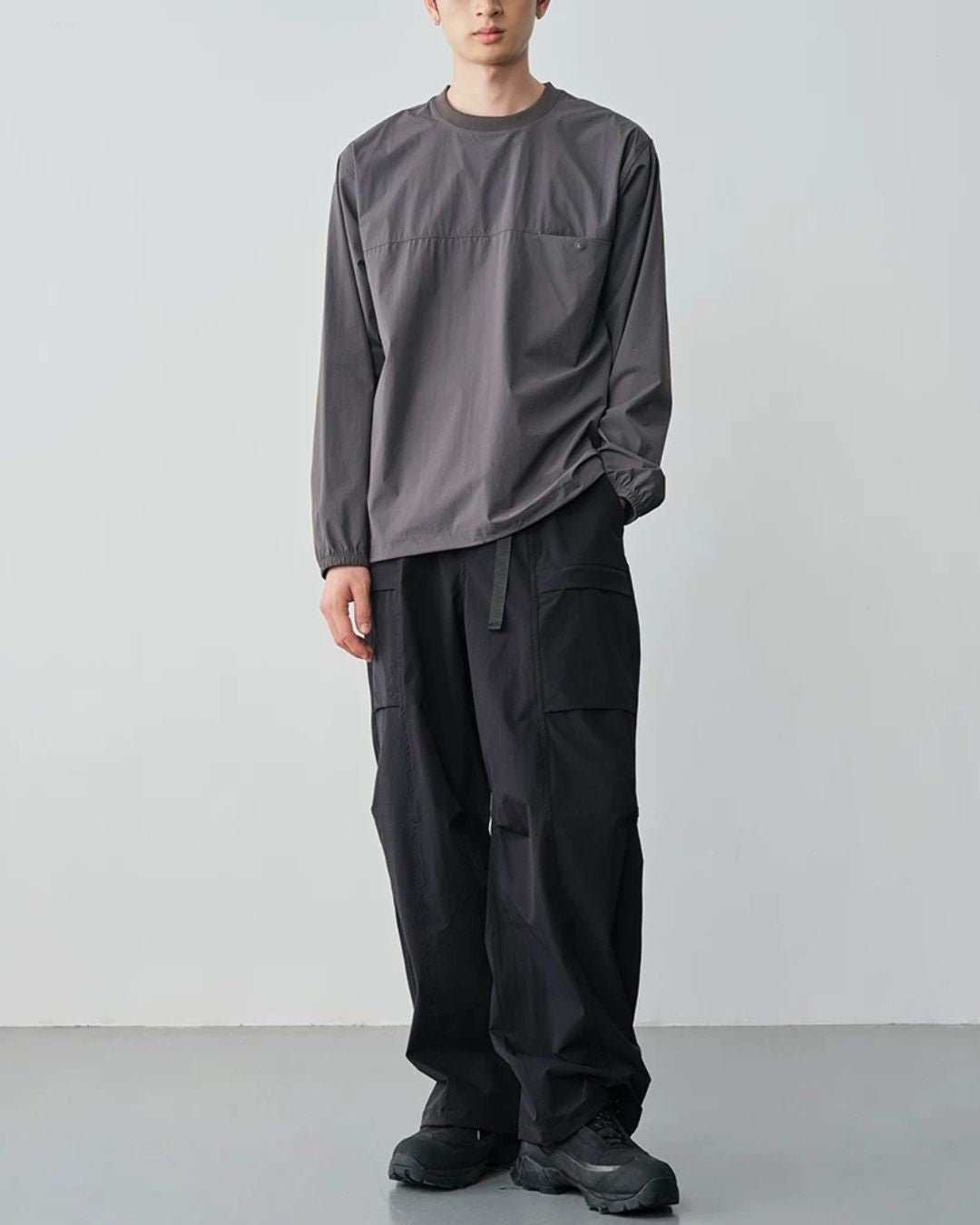 Utility Pocket Drawcord T-Shirt　LT087