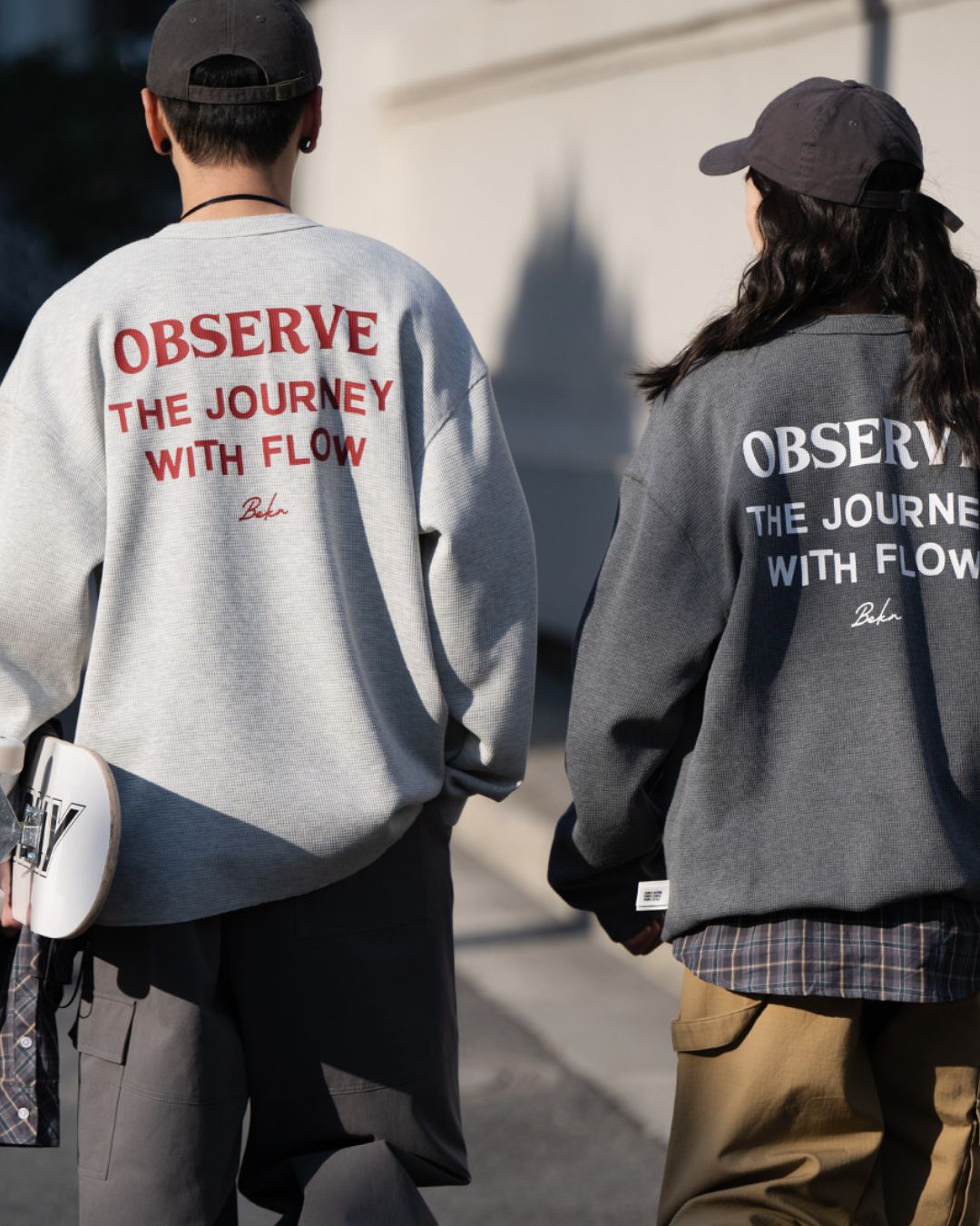 【10日以内お届け】Back Logo Waffle T-shirt　LT082