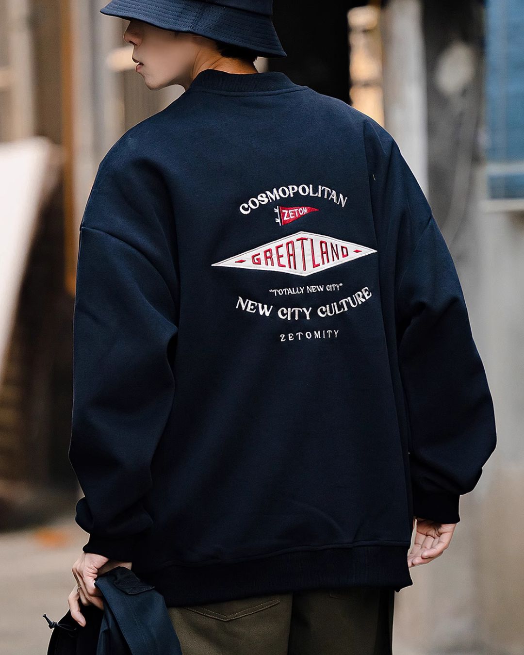 【予約商品】Back Print Sweat　SW029