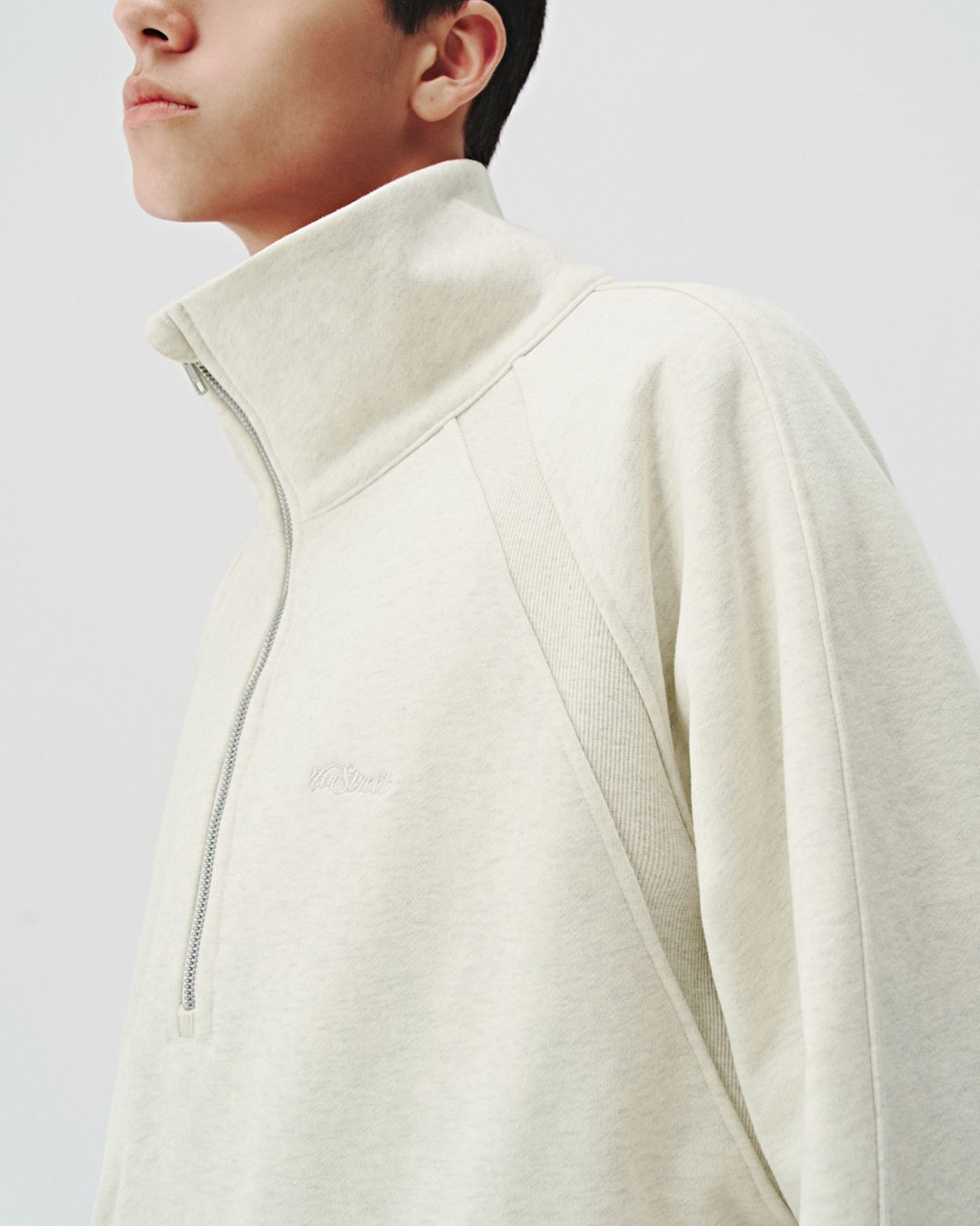 Half Zip Neck Sweat　SW069