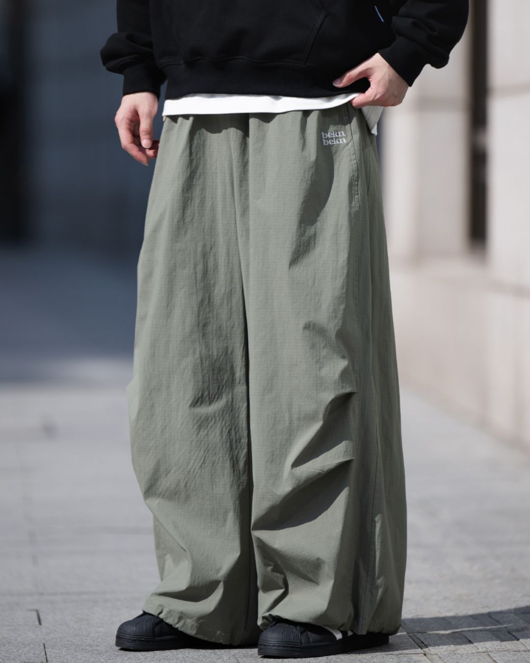 Wide Parachute Pants　WP088