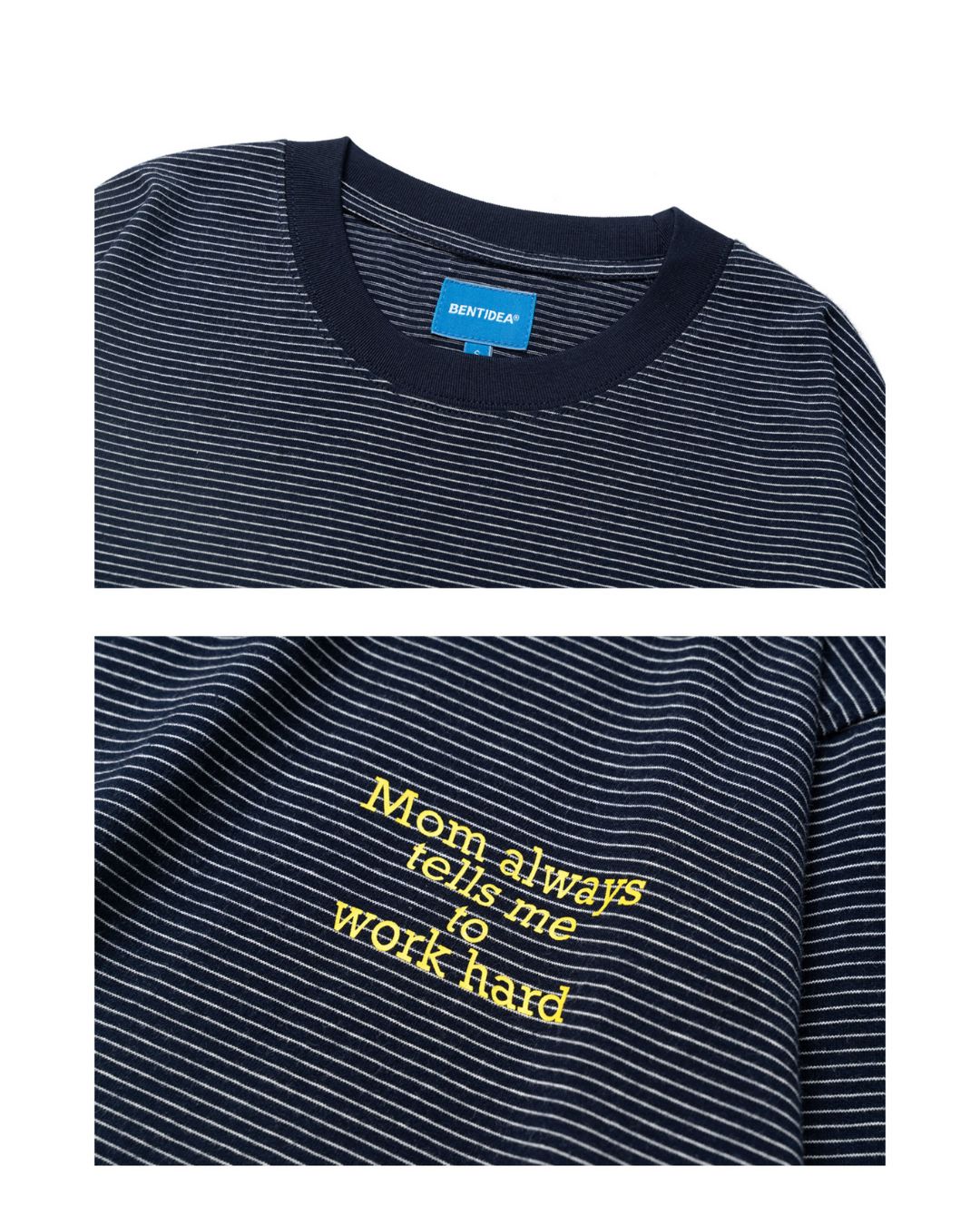 Back Logo Border T-shirt　LT077