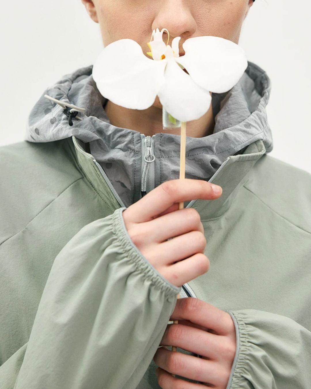 Layered Anorak Nylon Jacket　JK258