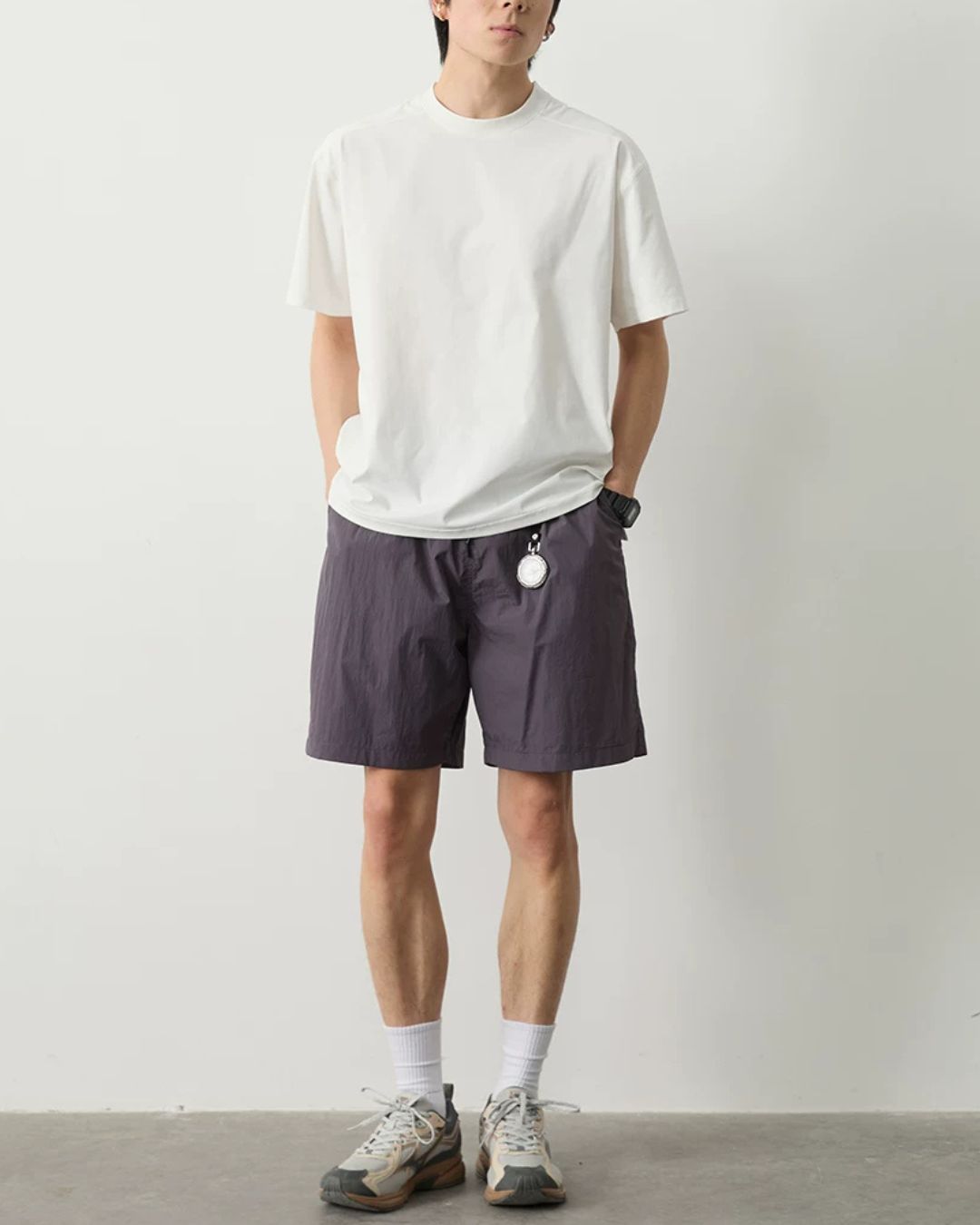 Drawstring Mesh Shorts　SP072