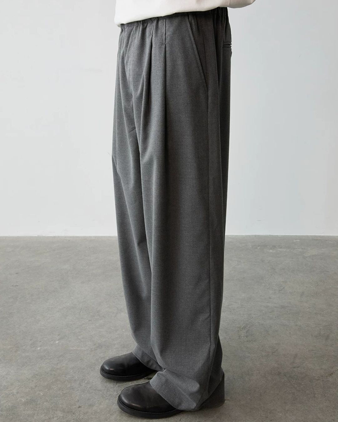 Waist String Pleated Pants　WP103