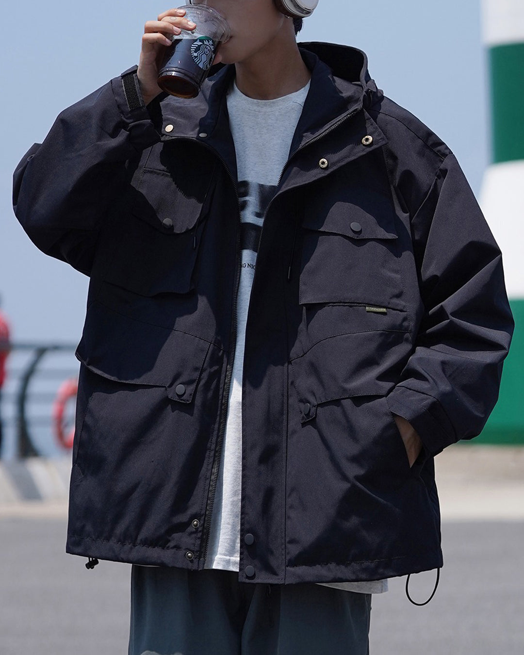 Multi Pocket Mountain Jacket　JK074