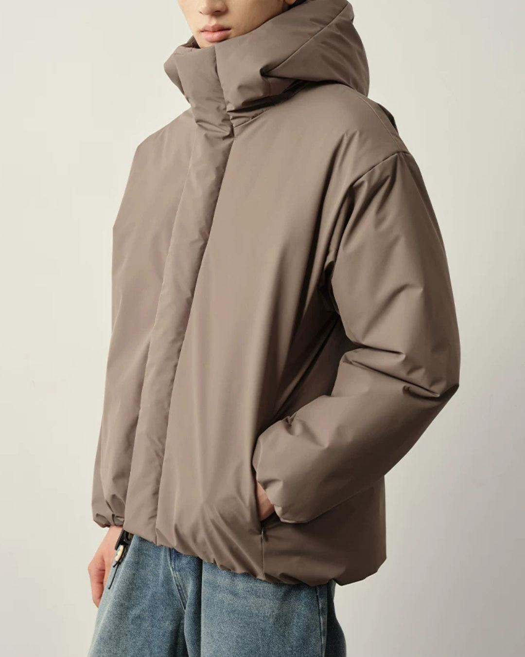 Padded Hooded Jacket　JK263