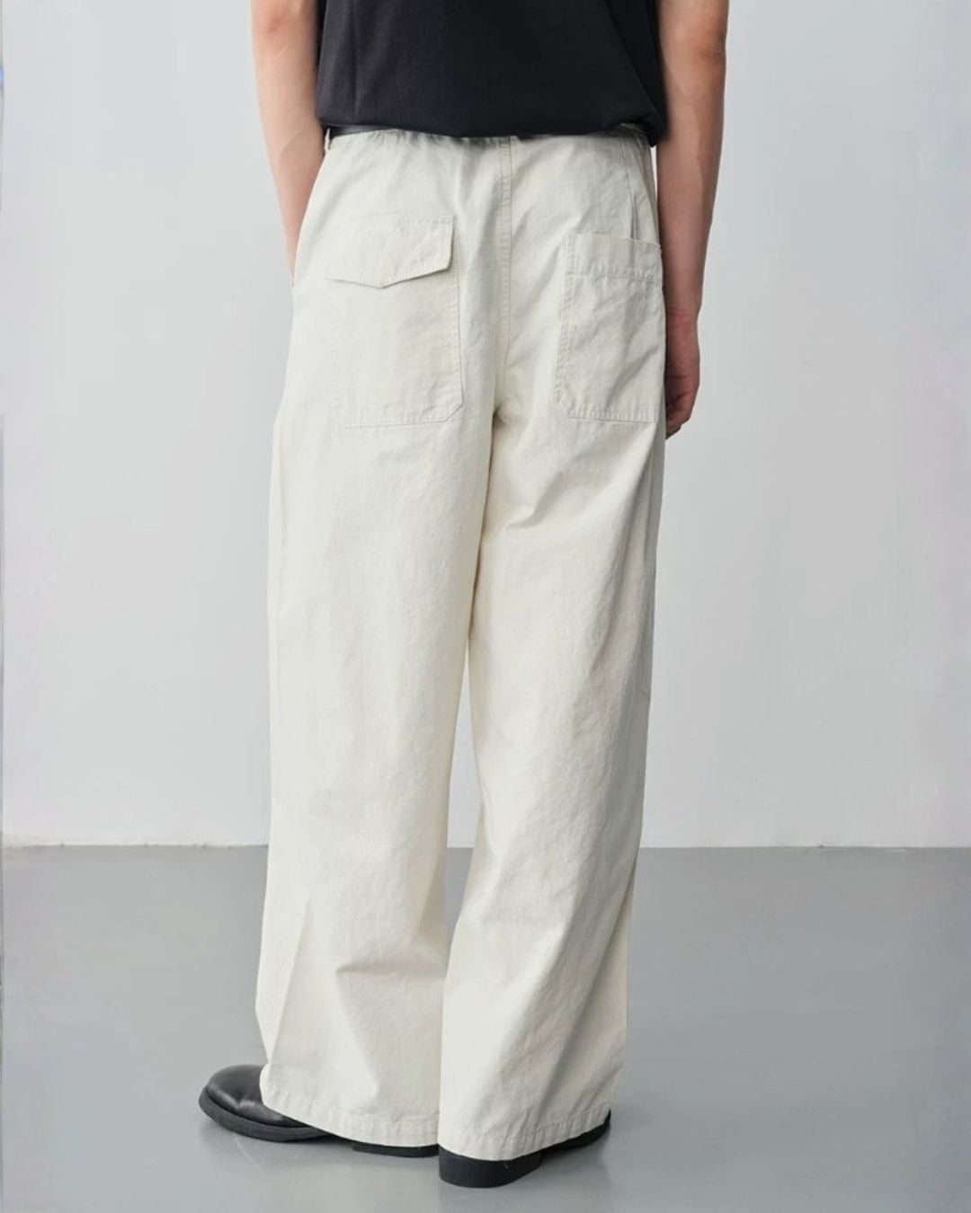 Linen Blend Baker Pants　WP118