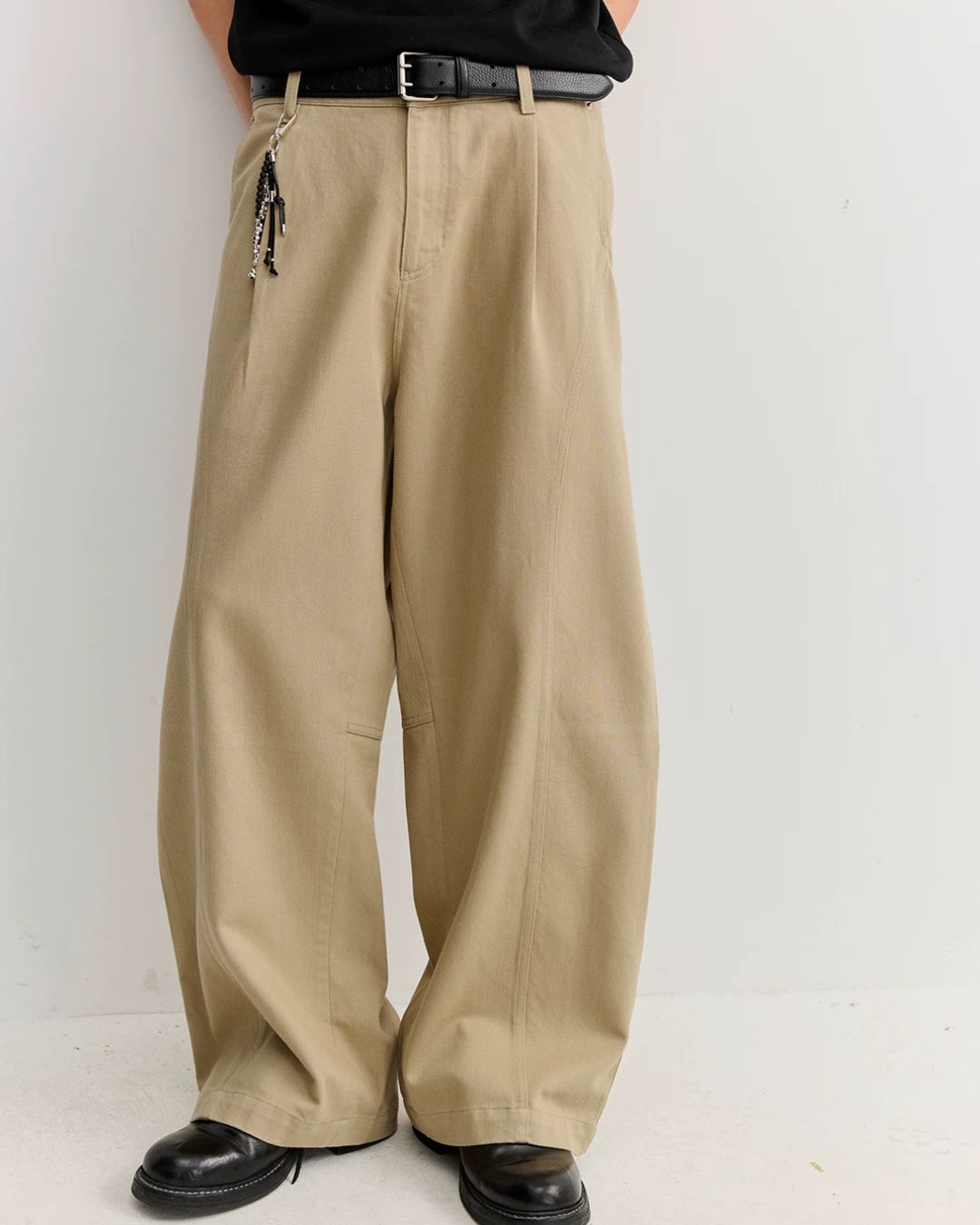 Lyocell-blend Curved Pants　WP113