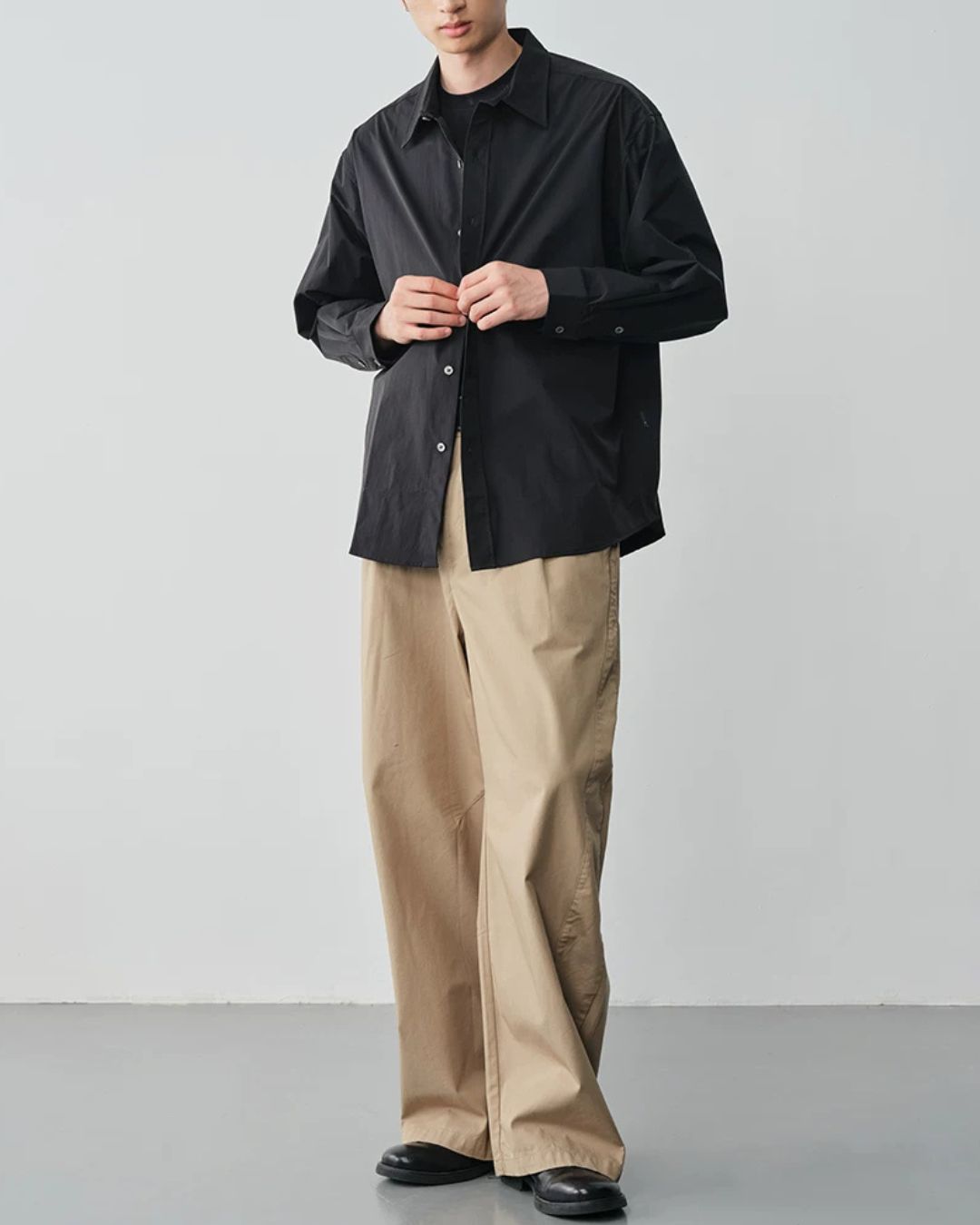 Easy-Care Relaxed Shirt　LS111