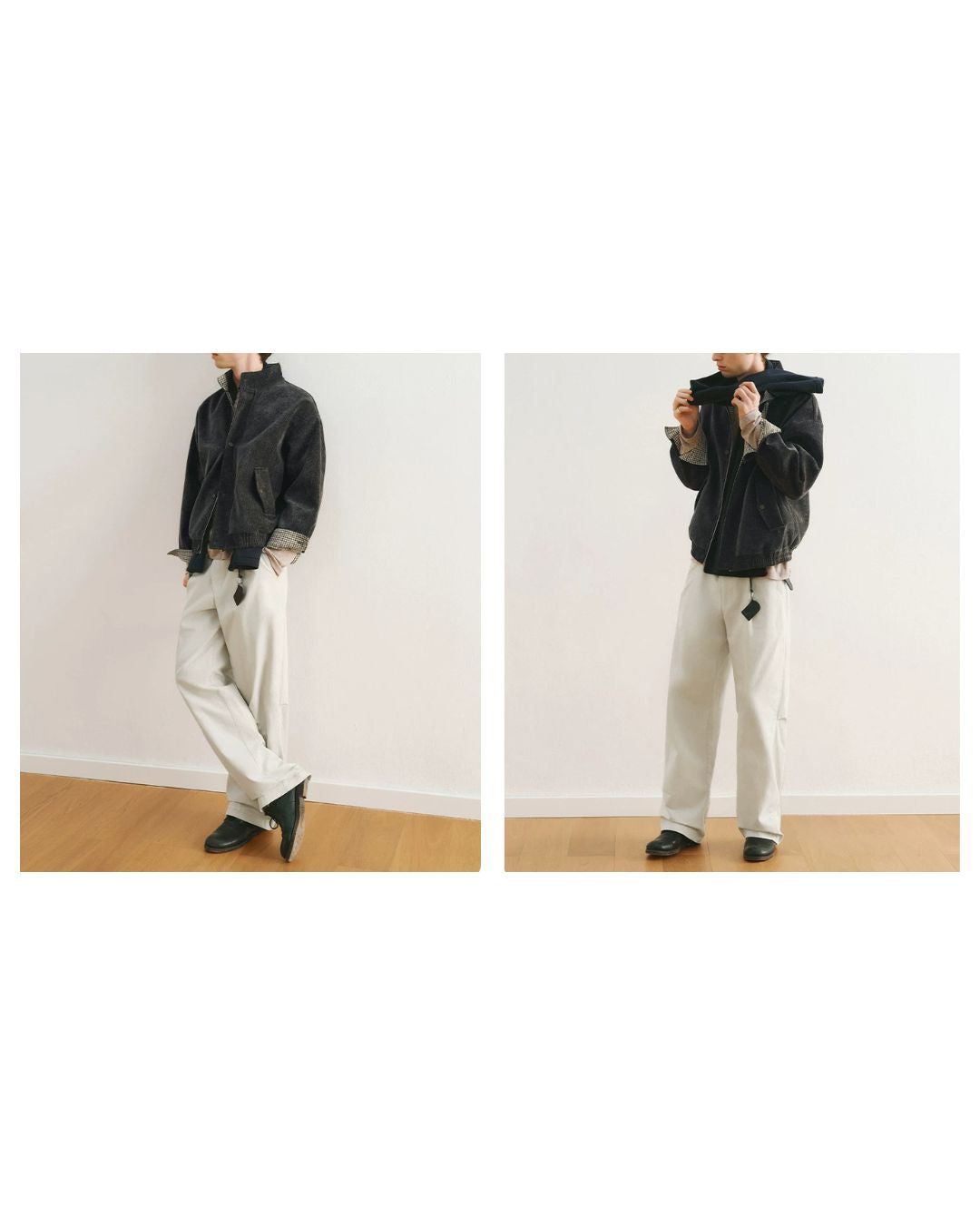 Arc Tuck Wide Pants　WP120